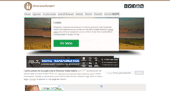 Desktop Screenshot of onoranze-funebri.org